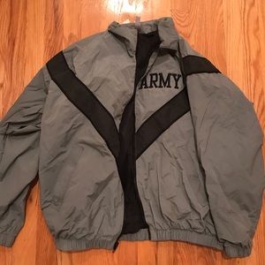 Army windbreaker
